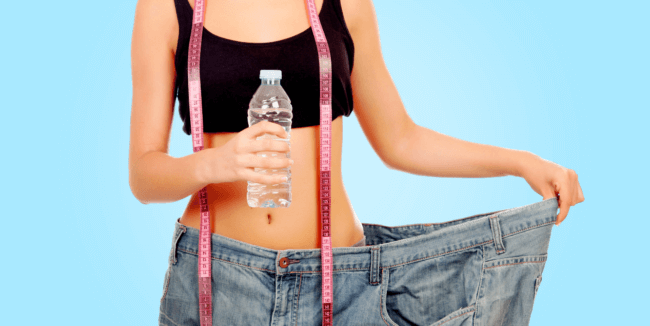 Можно ли похудеть, если пить много воды? Фото.