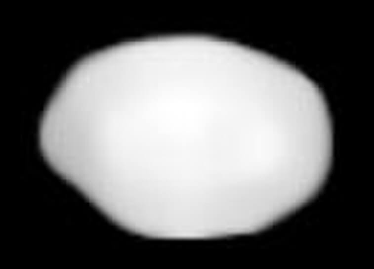 Какие бывают астероиды. Астероид (45) Евгения, снятый «Очень большим телескопом». Фото.