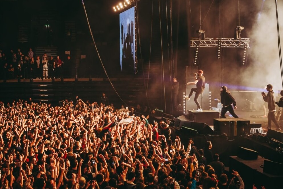 Землетрясение на концерте Макса Коржа. Фото из концерта Макса Коржа в Казани 2019 года. Фото.