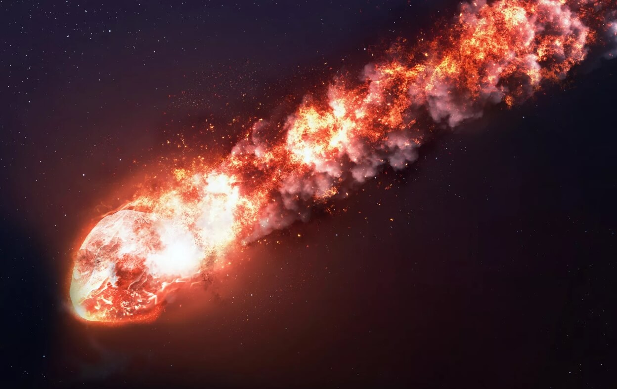 Комета уничтожила древнюю цивилизацию 1500 лет назад — правда или ошибка ученых? Падение космического объекта на Землю может лишить жизни миллионы людей. Фото.
