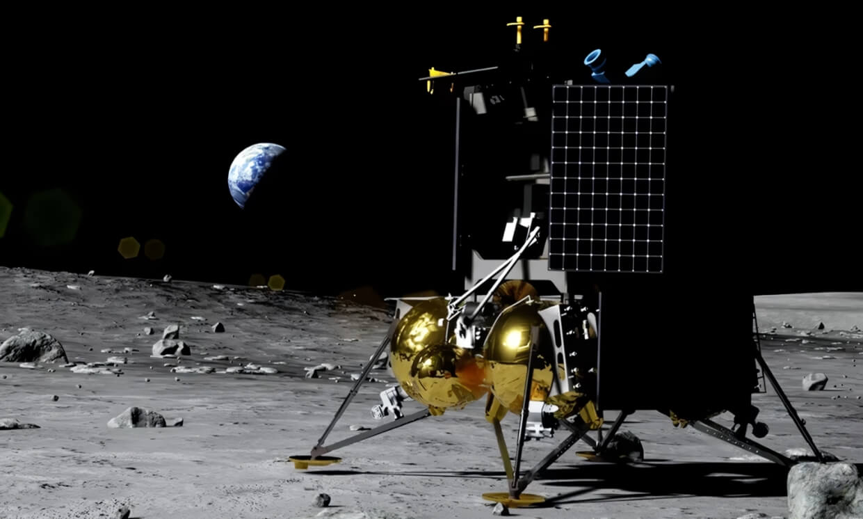 Космическая станция «Луна-25». Фото.