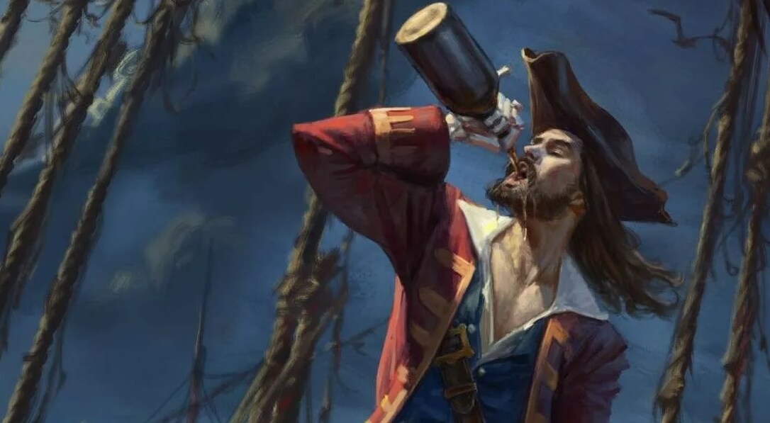 Почему пираты пили ром. Ром считается поистине пиратским напитком. Фото.