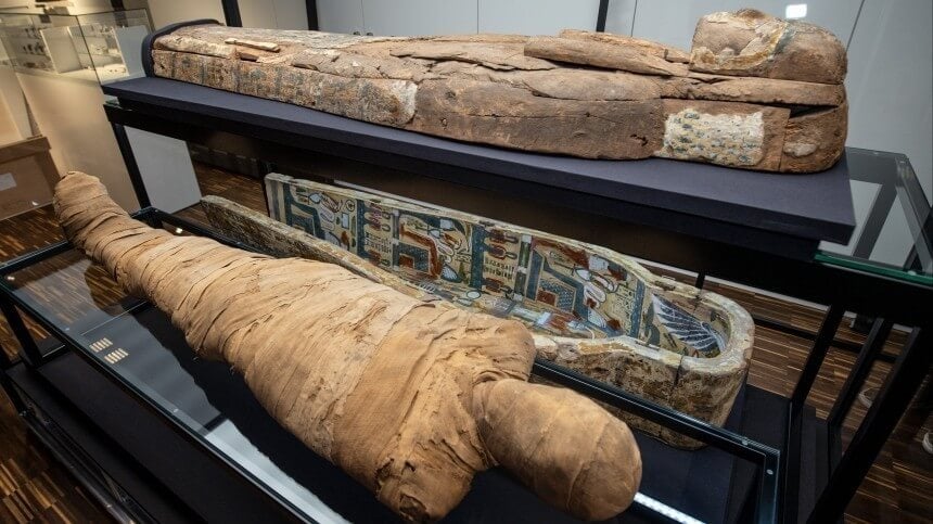 Как происходит естественная мумификация. Предположительно, первые мумии в Древнем Египте мумифицировались естественным образом. Фото.