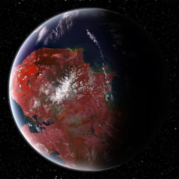 Kepler-442b. Экзопланета Kepler-442b. Фото.