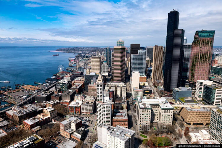 Американский мегаполис может быть уничтожен из-за движения тектонических плит. Сиэтл находится в сейсмоопасной зоне. Фото.
