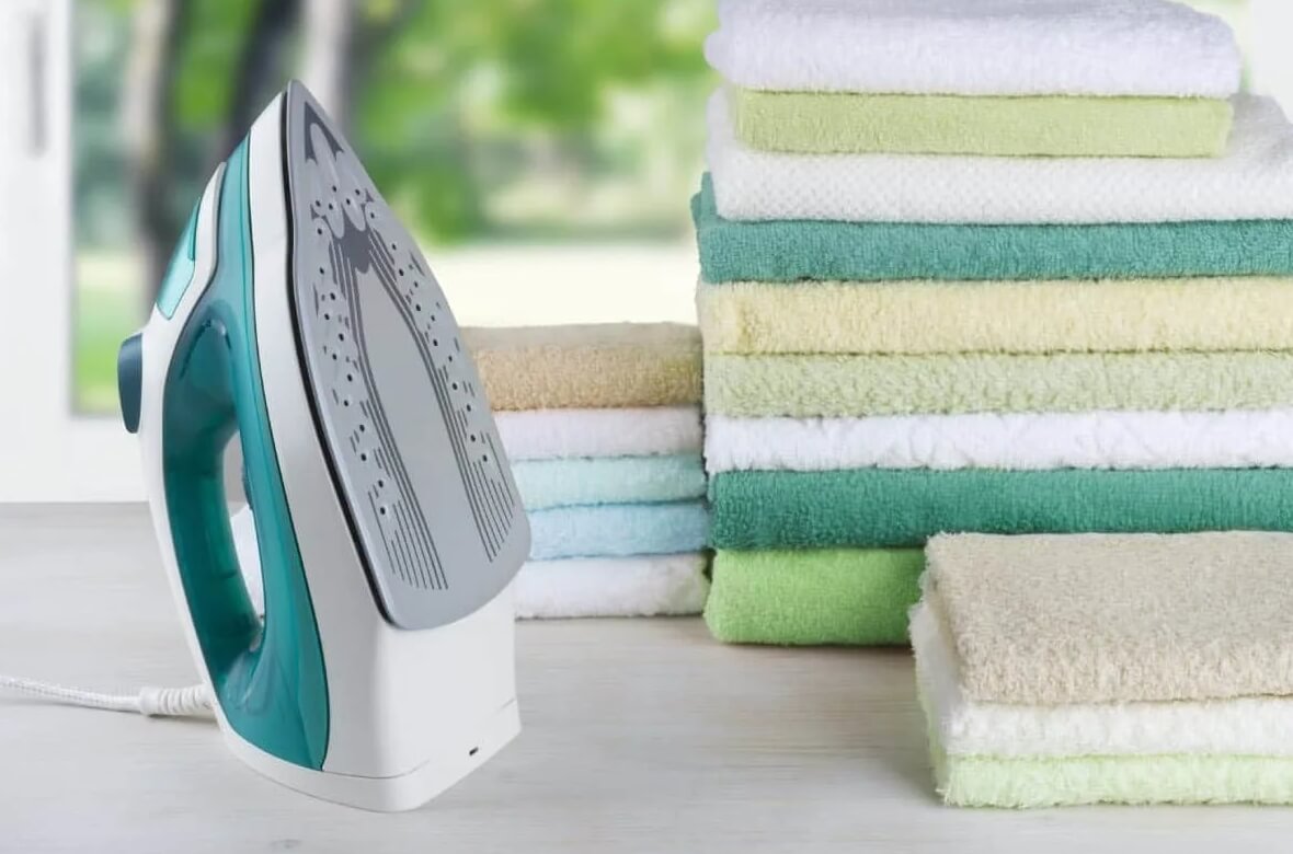 Как часто нужно стирать полотенца. После стирки и сушки, полотенца лучше прогладить утюгом. Фото.