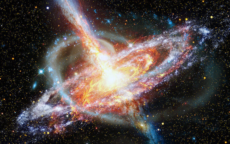 Необычное открытие доказало, что Вселенная расширяется не так, как мы думали. Скорость расширения вселенной раньше оценивалась неправильно. Фото.
