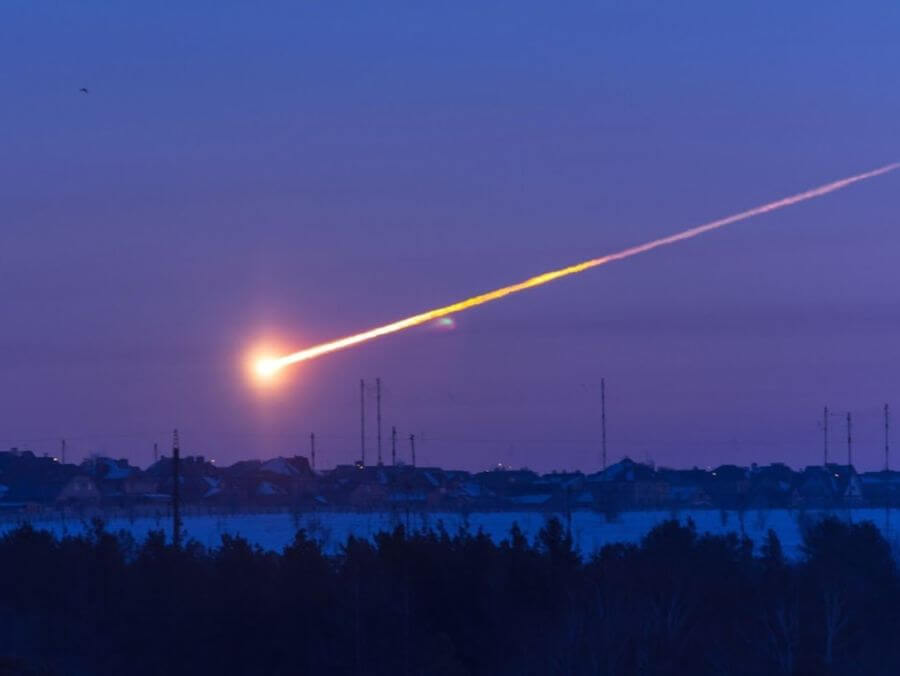 Загадка Челябинского метеорита. Мощность взрыва челябинского метеорита составила 300-500 килотонн. Фото.