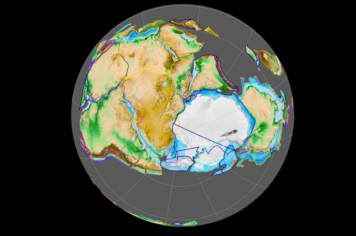 Как образовались древние алмазы. Суперконтинент Гондвана включал в себя нынешние Африку, Южную Америку, Антарктиду, Австралию, Новую Зеландию и другие территории. Фото.