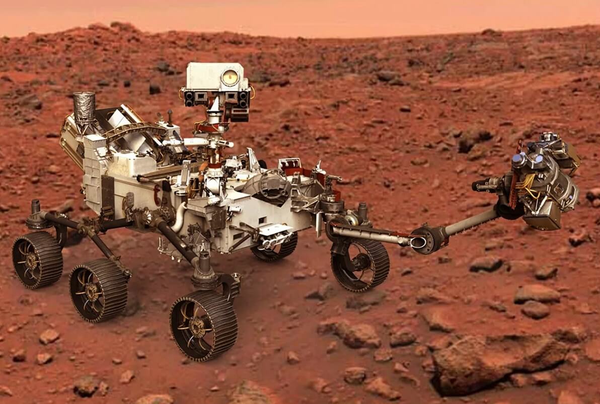 Сколько стоит марсианский грунт. Марсоход Perseverance. Фото.