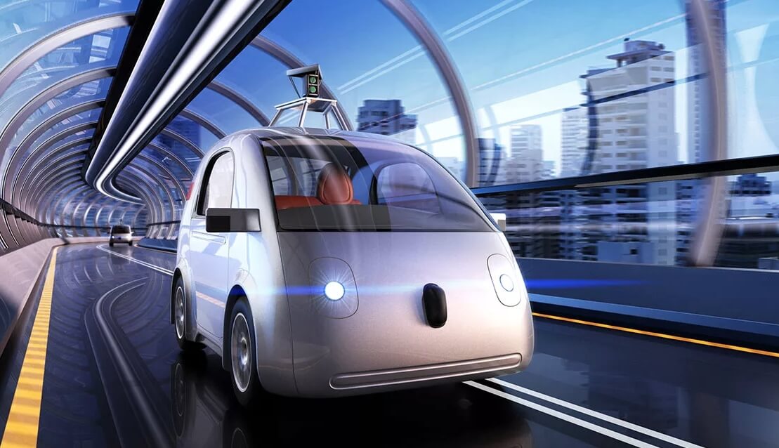 Прогнозы о будущем человечества. Как бы этого не желал Рэймонд Курцвейл, автономный транспорт до сих пор не стал массовым явлением. Фото.