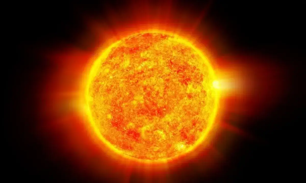 Сколько лет звездам? По оценкам исследователей, возраст Солнца составляет 4,58 миллиарда лет. Фото.