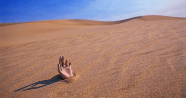 Действительно ли зыбучие пески могут убить человека? Фото.