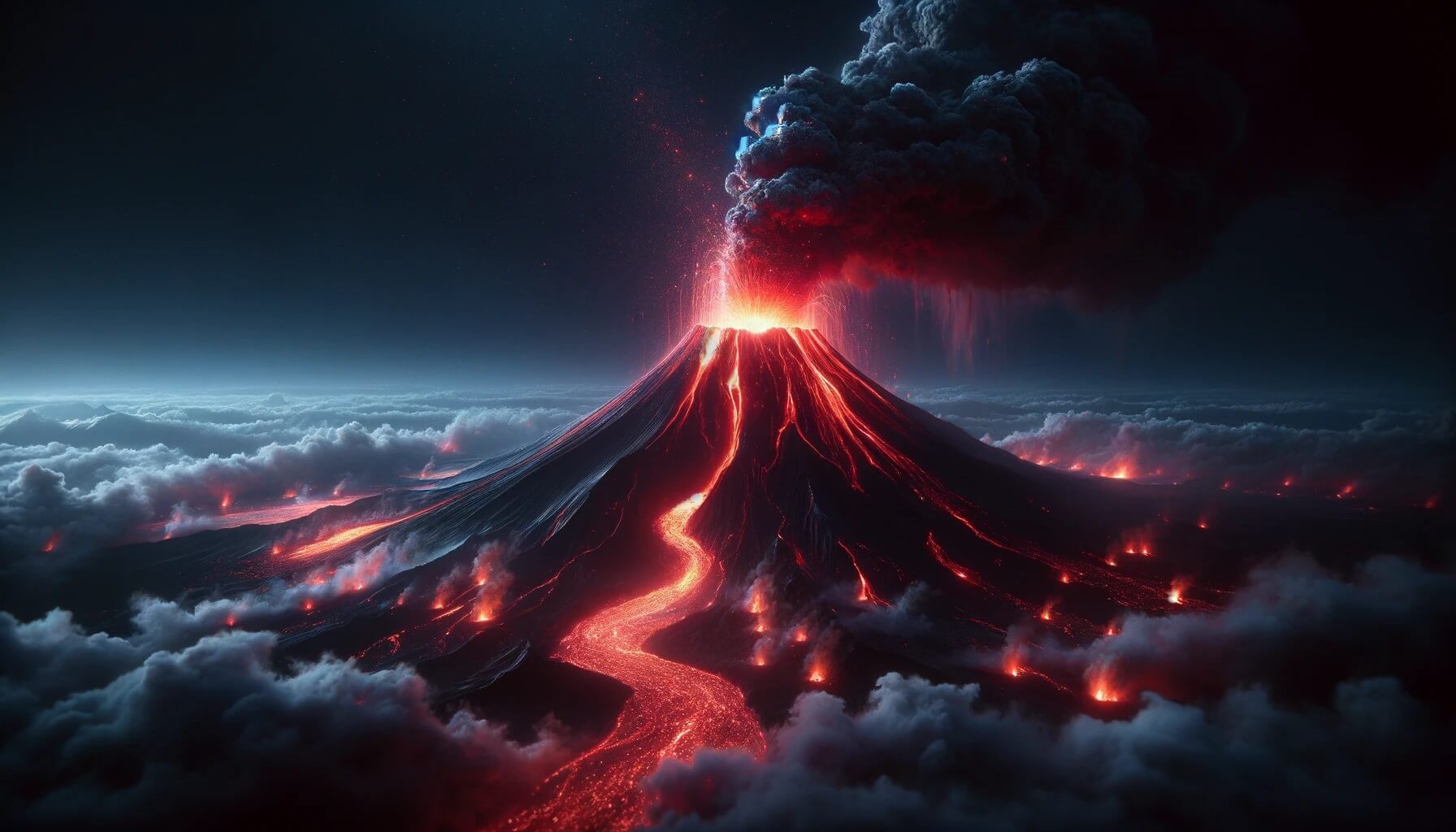Сколько вулканов на Земле извергаются прямо сейчас — их больше, чем вы думаете