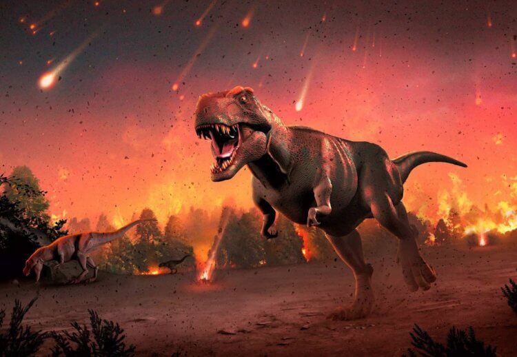 Динозавров убил вулкан. Кажется, на протяжении многих лет динозаврам приходилось очень тяжело. Фото.