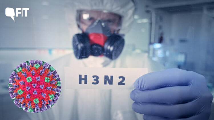 Симптомы гриппа H3N2. Вирус гриппа А может стать причиной глобальной пандемии. Фото.