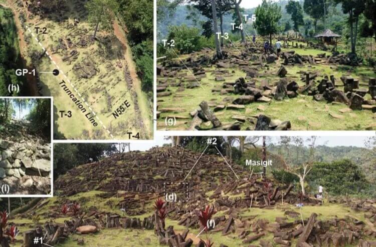 Самая древняя пирамида в мире находится в Индонезии. Фотографии процесса изучения комплекса Гунунг Паданг. Фото.