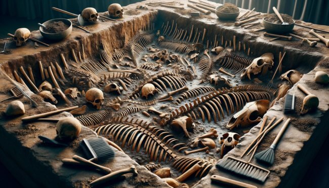 В Испании найдена яма со скелетами животных — ученые уже знают, что там произошло. Фото.