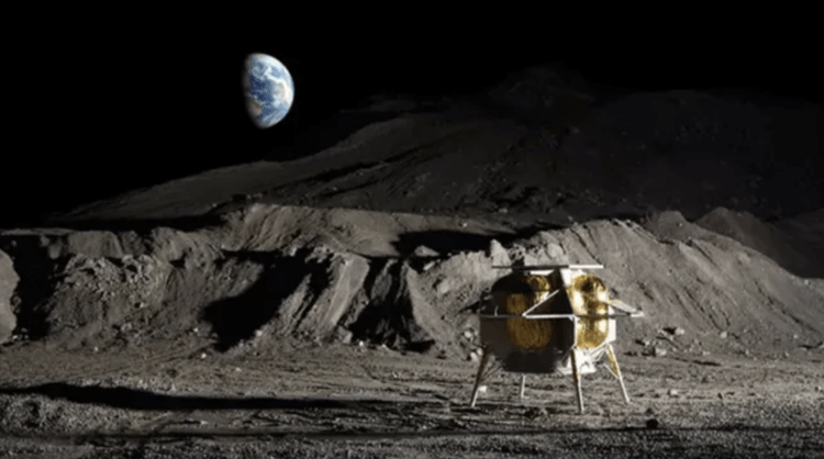 NASA отправляет на Луну посадочный модуль — чем он будет заниматься? НАСА займется изучением Луны перед запуском пилотируемых миссий. Фото.