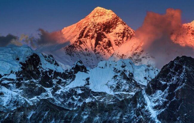 Морские раковины на вершине Эвереста — это доказательство всемирного потопа? Фото.