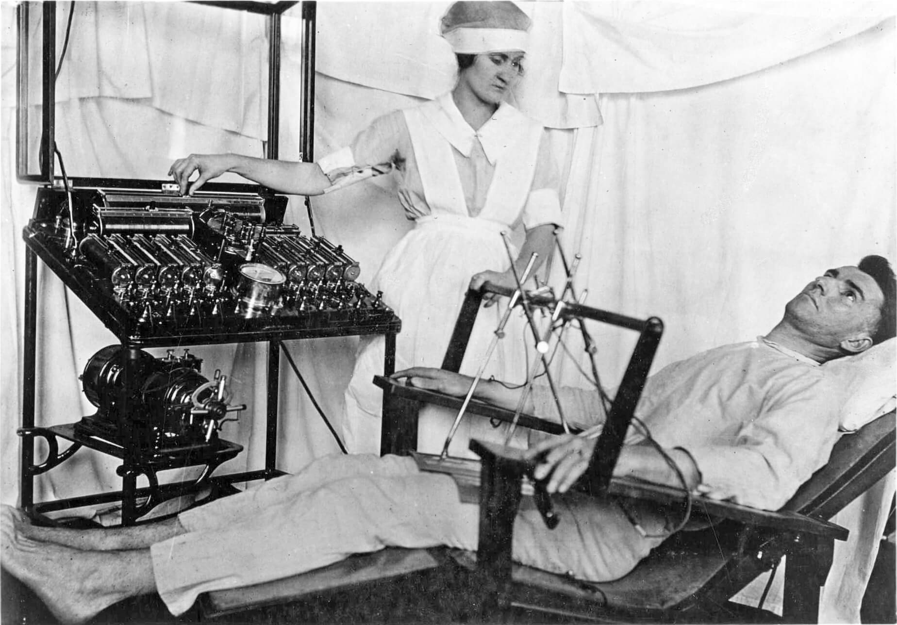 Когда эффективна электрошоковая терапия. Электрошоковая терапия применяется с 30-х годов XIX века. Фото.