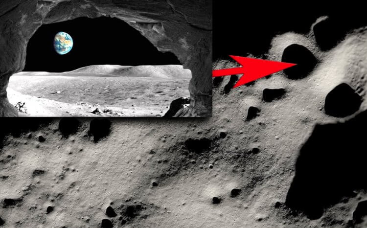 Поиск воды на Луне. Считается, что южный полюс Луны скрывает в себе запасы воды. Изображение: NASA. Фото.
