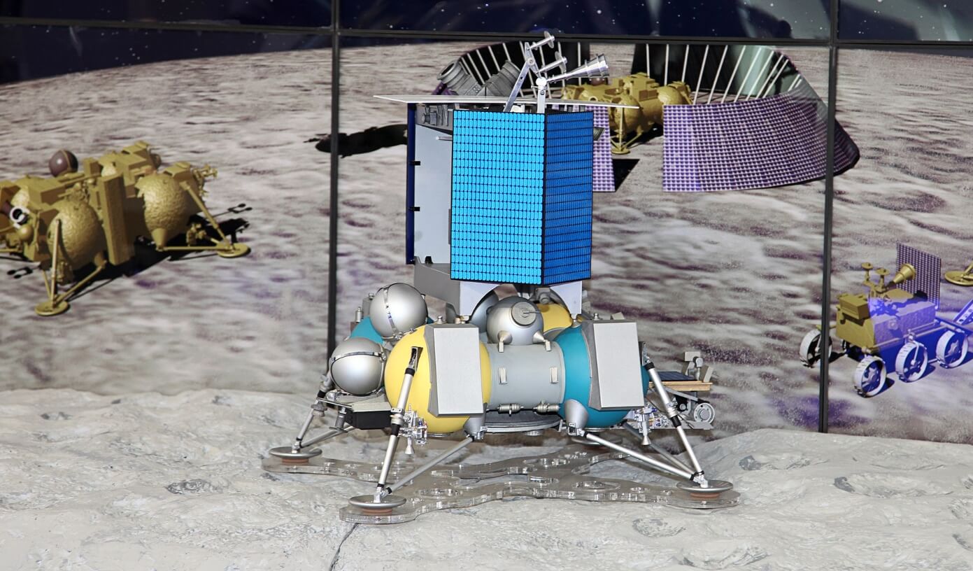 Цель миссии «Луна-27». Примерный внешний вид аппарата «Луна-27». Изображение: Википедия. Фото.
