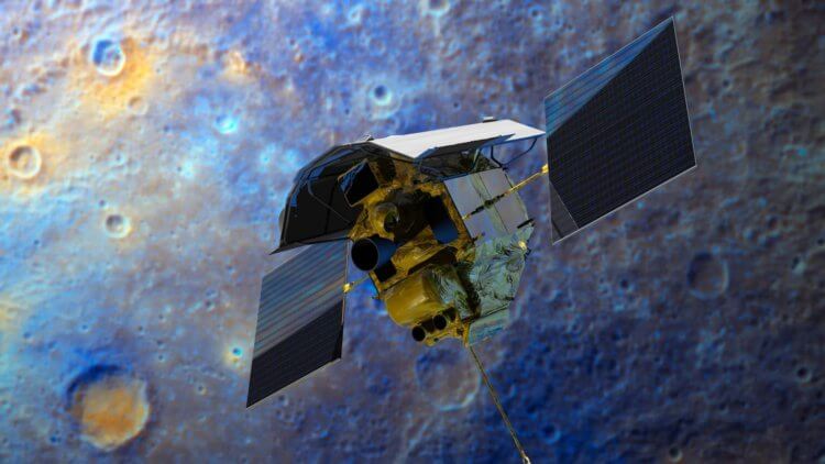 Мессенджер – эпохальное путешествие. Зонд Messenger приближается к Меркурию. Фото.