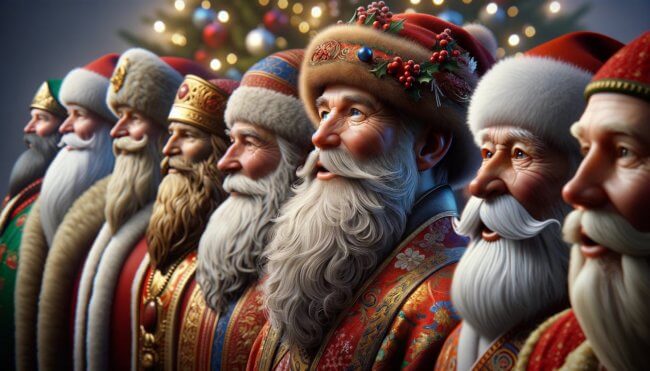 Как выглядит Дед Мороз в разных странах мира — увлекательная подборка фотографий. Фото.