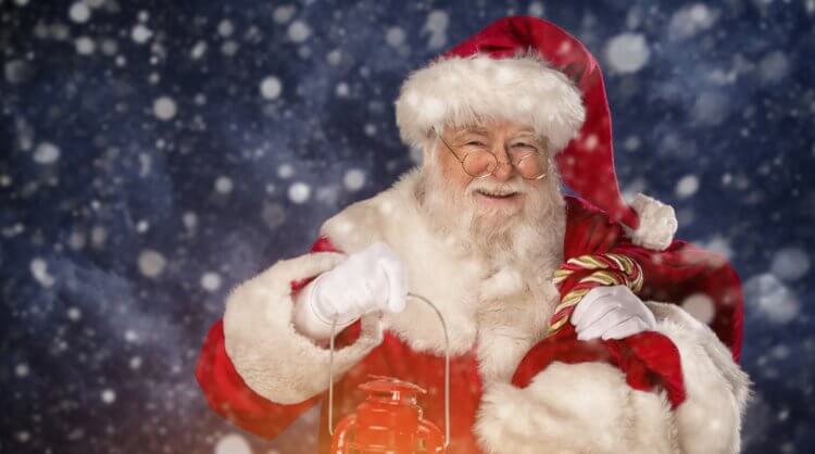 Как отличить Деда Мороза от Санта-Клауса. Американский Санта Клаус. Фото.