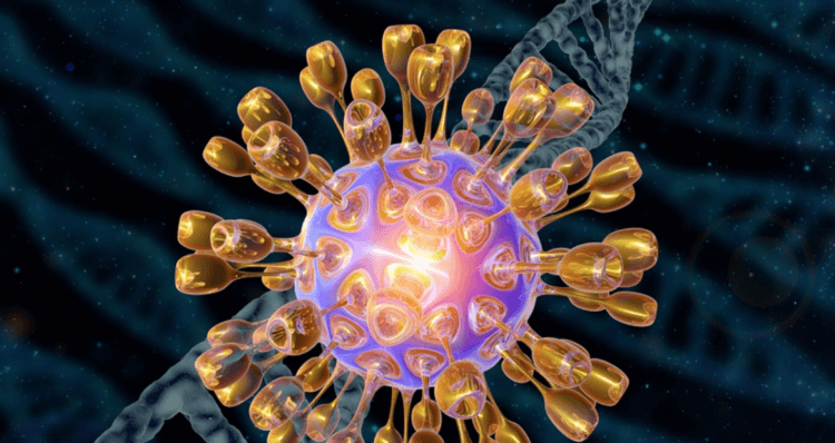 Вирусы помогают при раке. Модифицированный вирус герпеса уже используется для лечения рака. Фото.