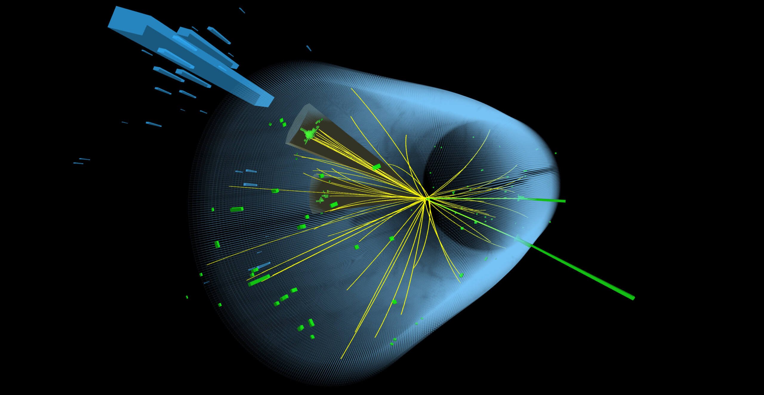 «Новая физика» – редкий распад бозона Хиггса. Первое свидетельство редкого распада бозона Хиггса является косвенным доказательством существования частиц, выходящих за рамки Стандартной модели. Фото.