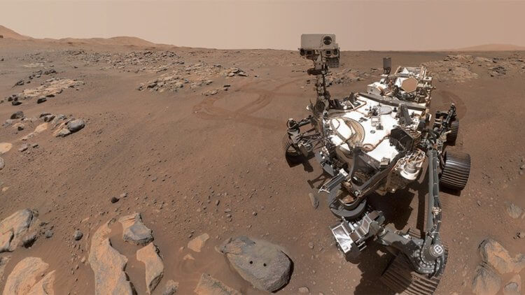 Почему ученые не хотят обнаружить жизнь на Марсе. Поиском жизни на Марсе занимается ровер Perseverance. Фото.