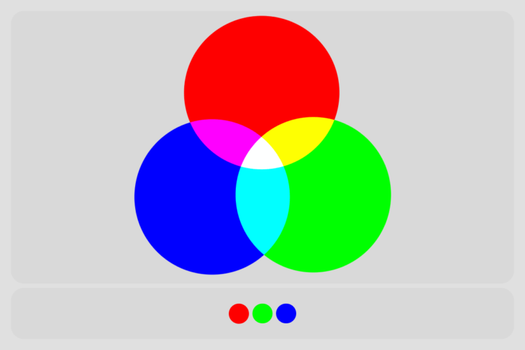 VLC беспроводная связь. Ученые использовали красный, зеленый и синий цвет, чтобы получить белый для передачи данных. Фото.
