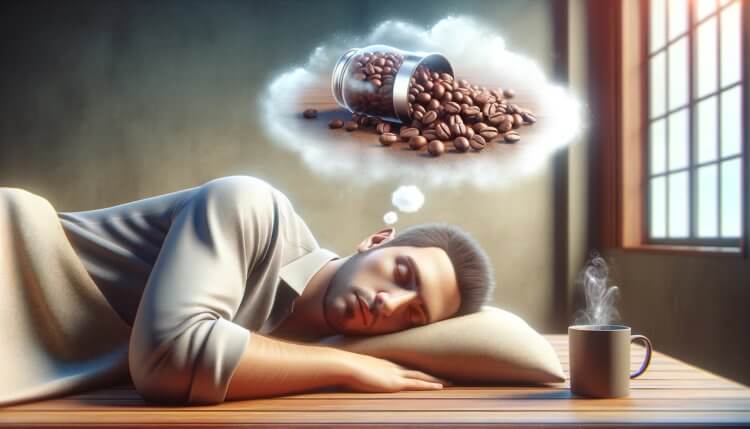 Отказ от кофе улучшает сон. Кофе заметно ухудшает качество сна, особенно если пить его вечером. Фото.