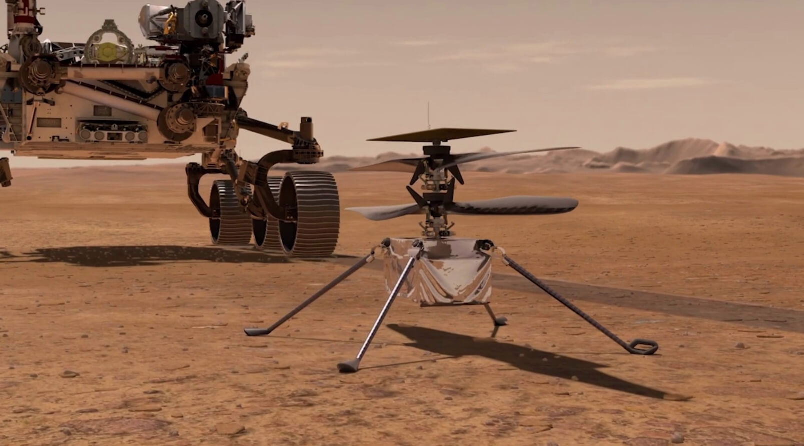 Марсианский вертолет Ingenuity сломался — миссия официально завершена. Вертолет Ingenuity сломался, и его смогут починить только будущие посетители Марса. Фото.