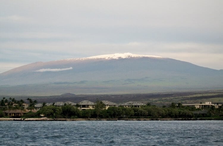 Самые высокие горы на Земле. Гора Мауна-Кеа на Гавайях. Фото.