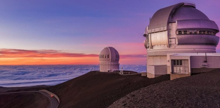 Гавайская обсерватория Мауна-Кеа. Обсерватория Мауна-Кеа. Фото.