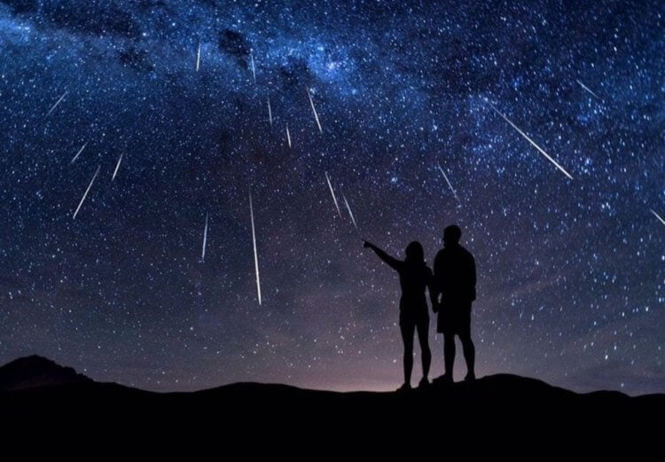 Звездопад Персеиды в августе 2024 года. Персеиды — главный звездопад каждого года. Фото.