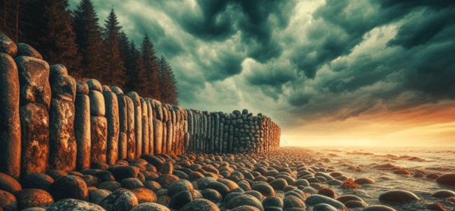 На дне Балтийского моря обнаружены гигантские сооружения возрастом 10 тысяч лет. Фото.
