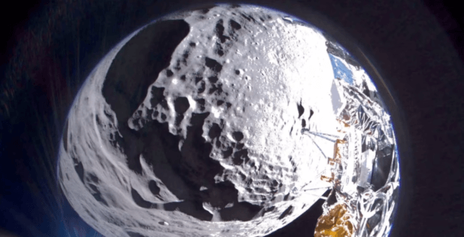 Американская лунная миссия “Одиссей” на самом деле завершилась провалом? Фото.