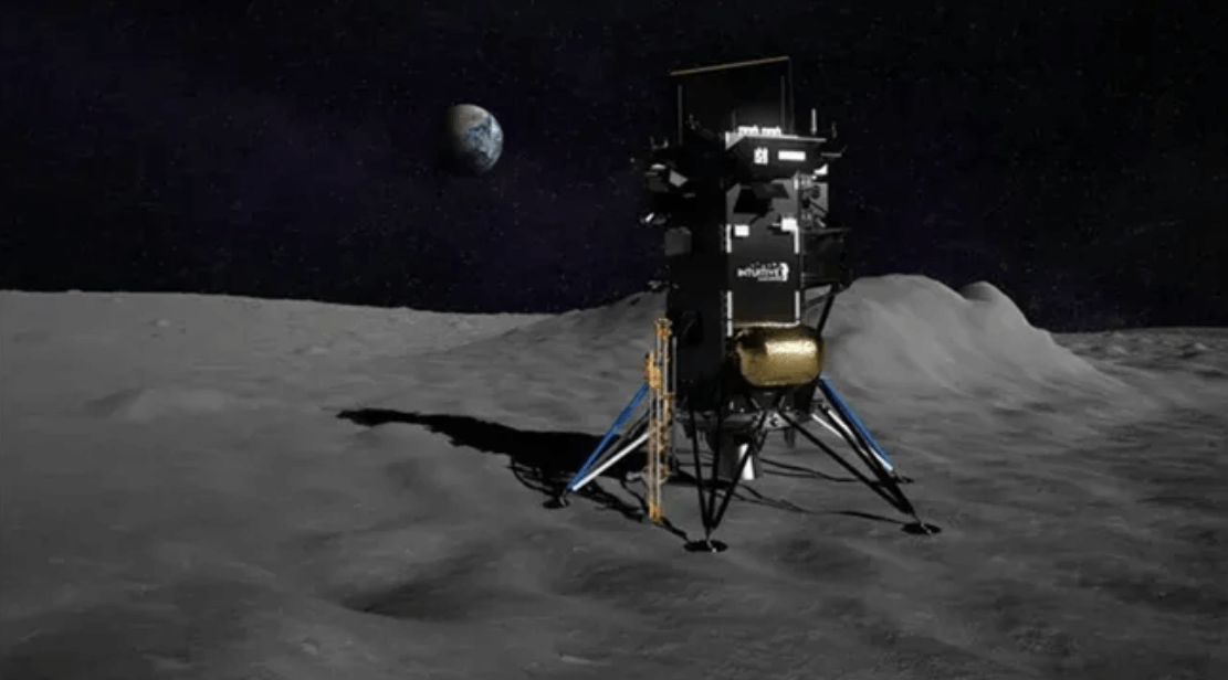 Зачем SpaceX отправит посадочный модуль на Луну. Посадочный модуль содержит на борту научное оборудование НАСА. Фото.
