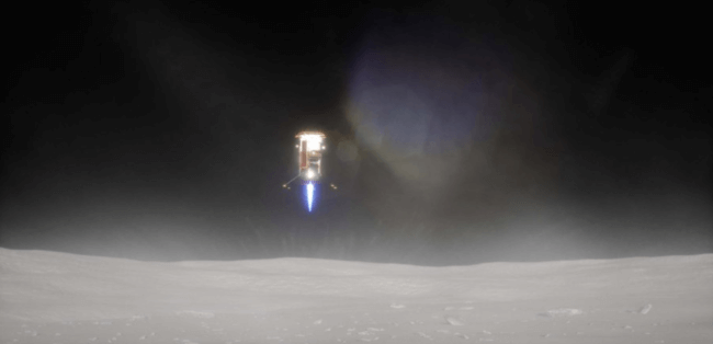 SpaceX отправит на Луну посадочный модуль для изучения поверхности. Фото.