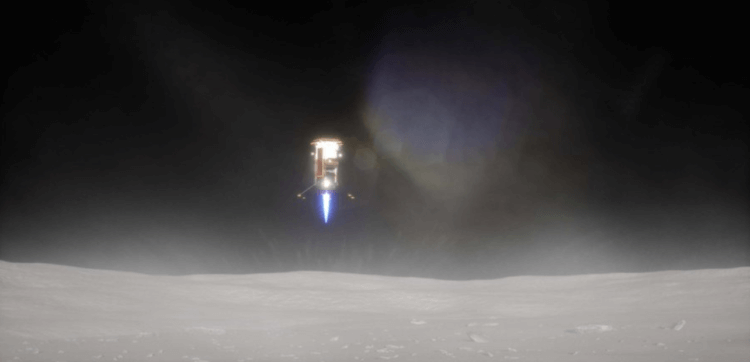 SpaceX отправит на Луну посадочный модуль для изучения поверхности. Компания SpaceX отправит на Луна посадочный модуль в ближайшие недели. Фото.