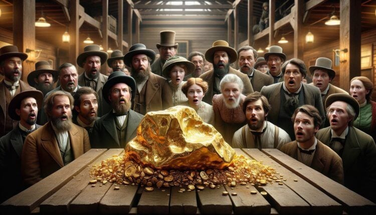 Самый большой самородок золота был найден в 19 веке— ему все еще нет аналогов. В 19 веке в Австралии был найден золотой самородок, которому до сих пор нет равных. Фото.