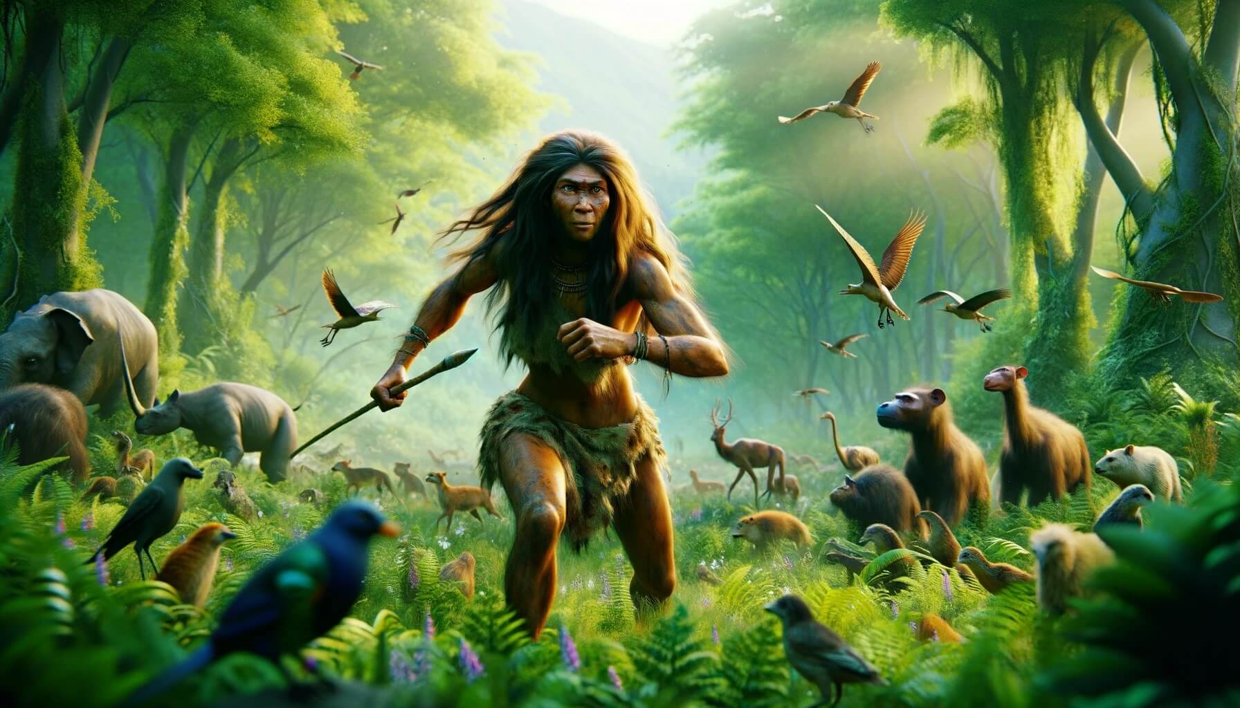 Чем занимались женщины-неандертальцы. Неандертальские женщины охотились не хуже, чем мужчины. Фото.