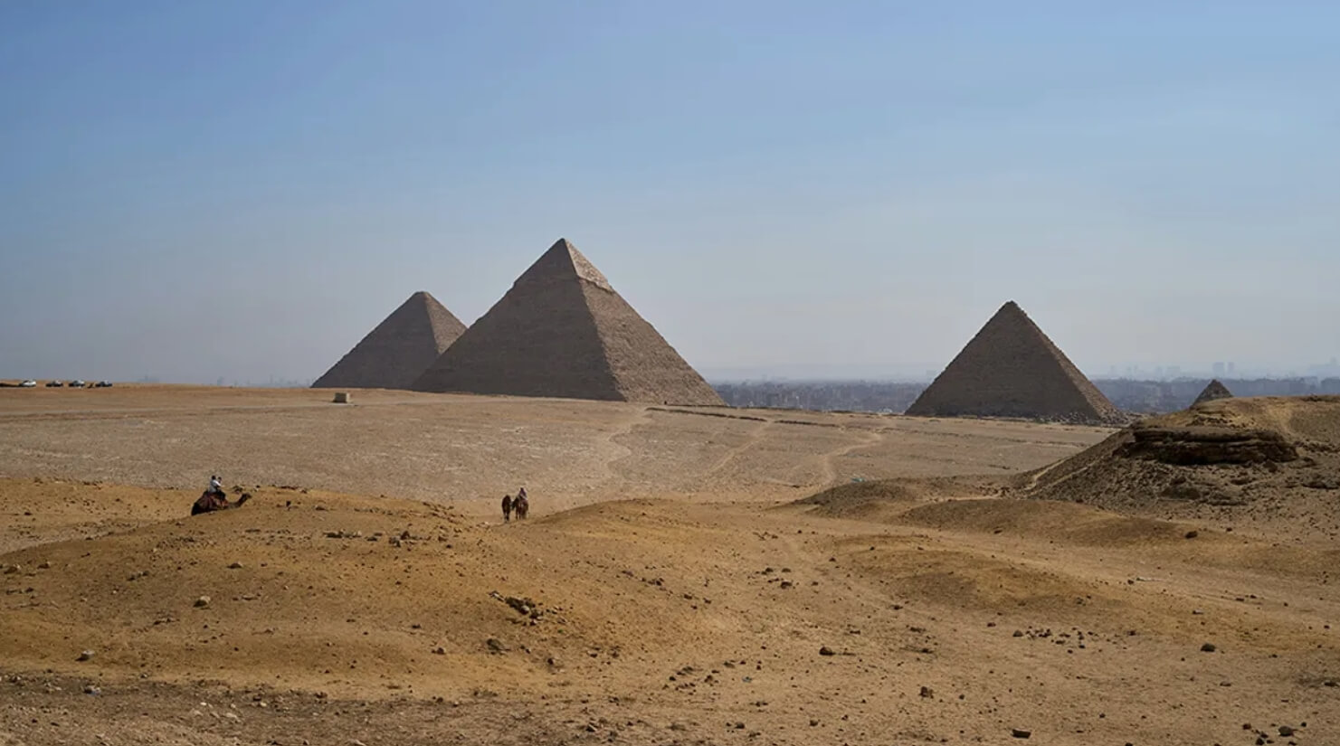 Самая известная дорога Древнего Египта. Возможно, без этой дороги строительство египетских пирамид было бы невозможной затеей. Фото.