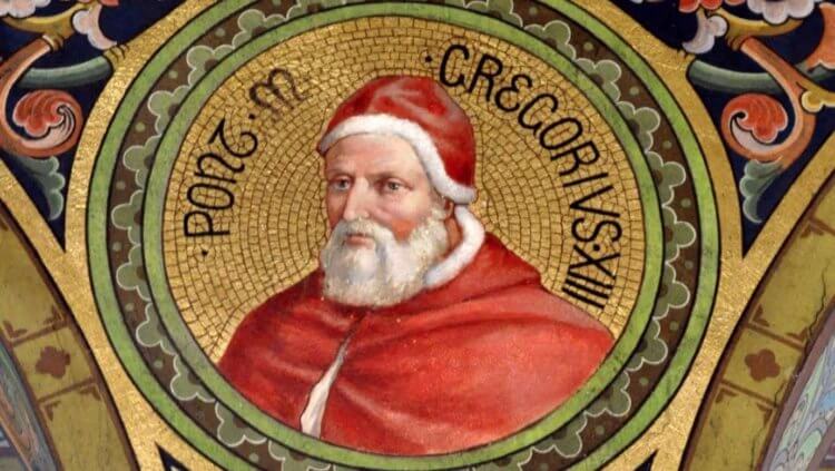 Почему 29 февраля только раз в четыре года. Как можно понять из названия, григорианский календарь был придуман Григорием XIII. Фото.