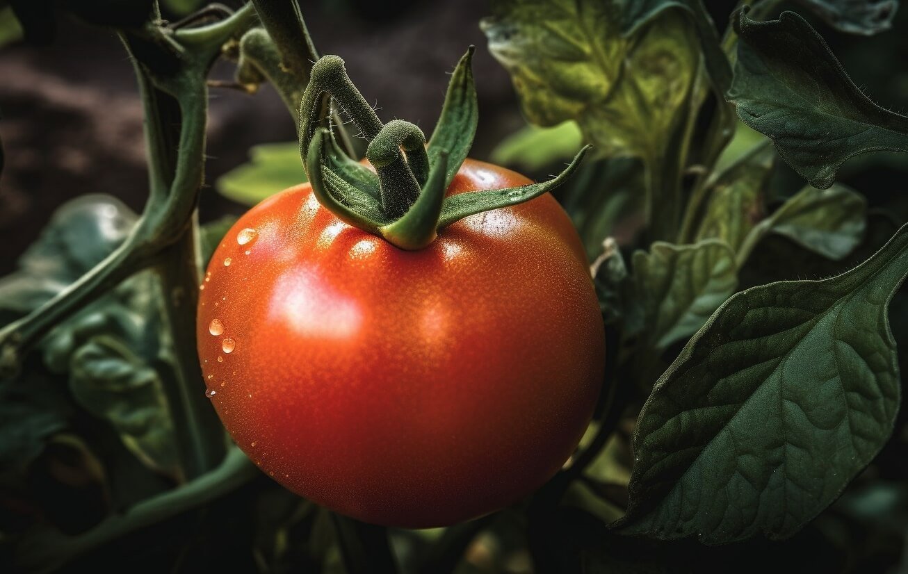 Выращивание томатов. Томаты в Китае успешно растут благодаря благоприятным климатическим условиям, высокому уровню сельскохозяйственных технологий и эффективной системе земледелия, что способствует их обильному и качественному урожаю. Фото.