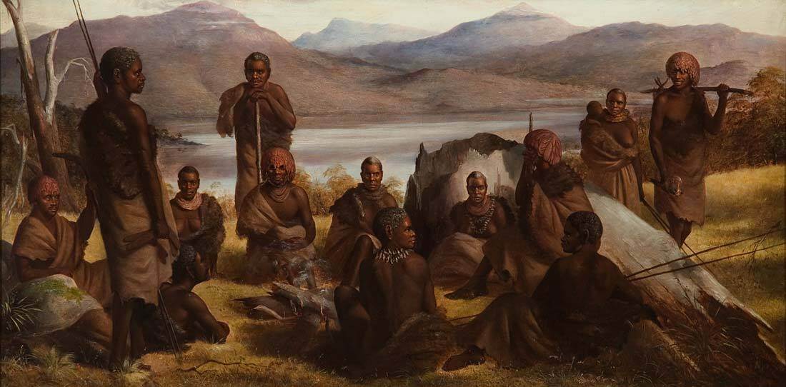 Почему платяные вши появились позже, чем одежда? Аборигены Тасмании носили одежду до окончания последнего ледникового периода. Фото.